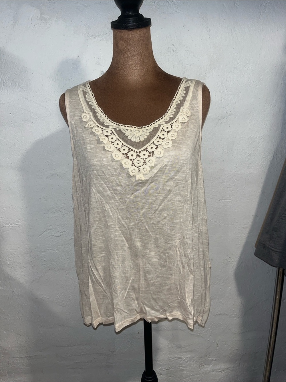 Olivia Moon Cream Tank Top